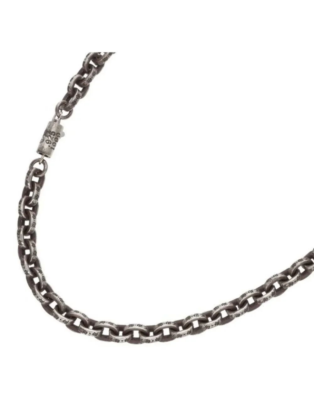 Chrome Hearts Paper Chain 20 Silver Necklace